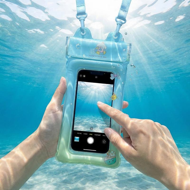 Pool Cover Waterproof - Drijvende luchtkussen telefoontas Cartoon waterdichte hoes