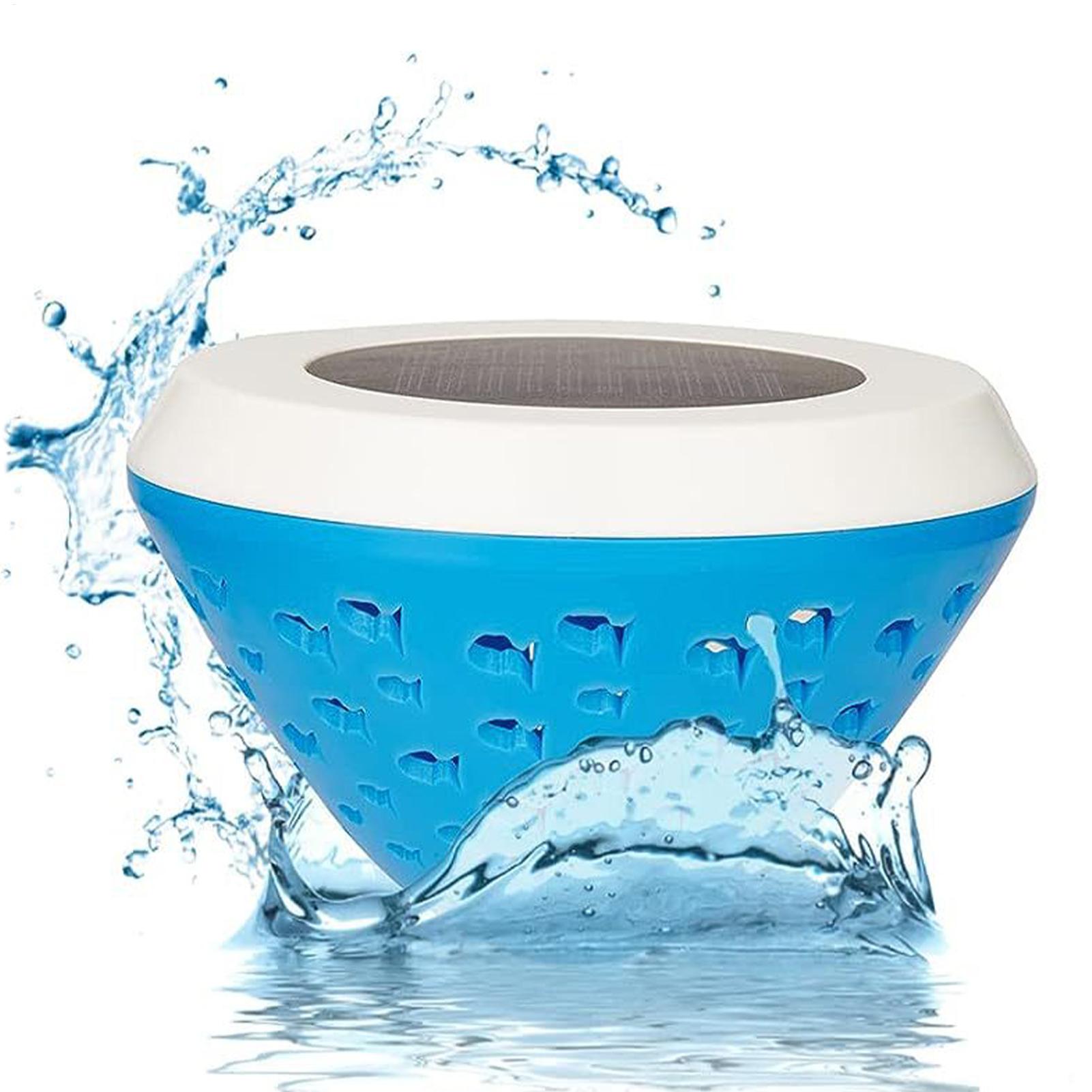 Pool Light Solar Rechargeable - USB oplaadbare kleurveranderende drijvende zwembadverlichting, waterdichte