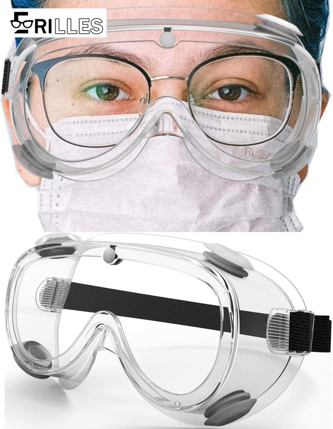 Swim Goggles Anti Fog Uv - Veiligheidsbril voor watersporten, anticondens met UV-bescherming,