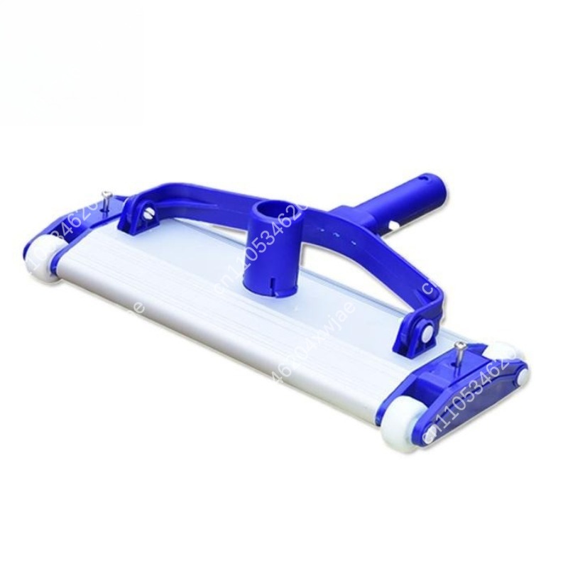 Pool Vacuum Manual - Robuuste aluminium zwembadvacuümkop met borstel Onderwater