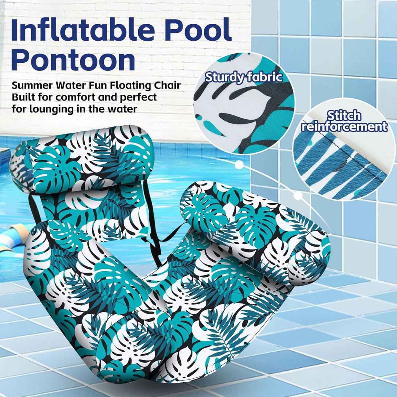 1PC Zwembad Drijft Opblaasbare - Pool Lounger Inflatable recensie en prijs