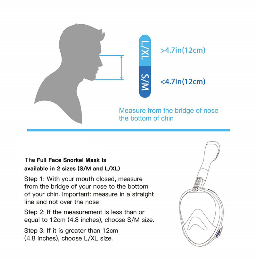 Volgelaatssnorkelmasker Duikma - Snorkel Mask Full Face recensie en prijs
