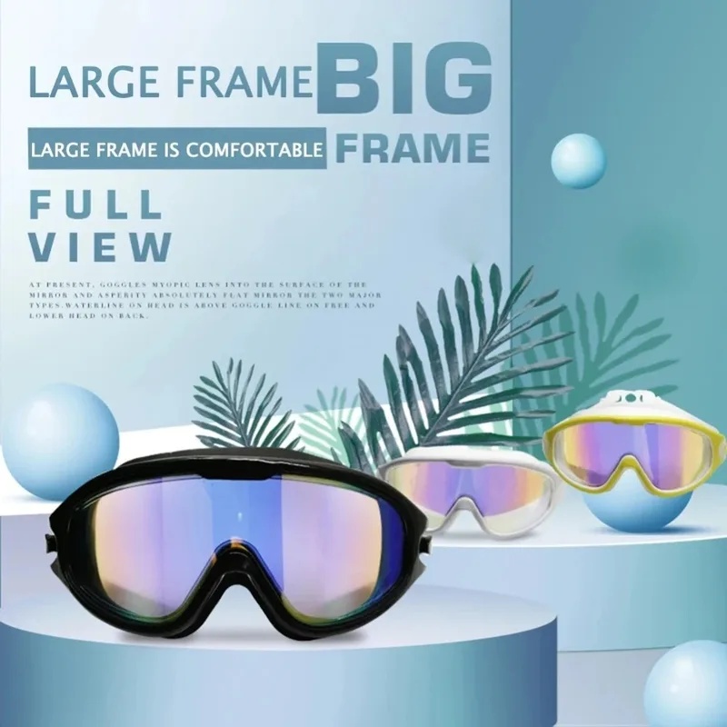 Spiegelende zwembril voor volw - Swim Goggles Anti Fog Uv recensie en prijs