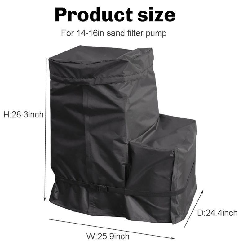 Zwembadpompafdekking voor 14-1 - Pool Cover Waterproof recensie en prijs