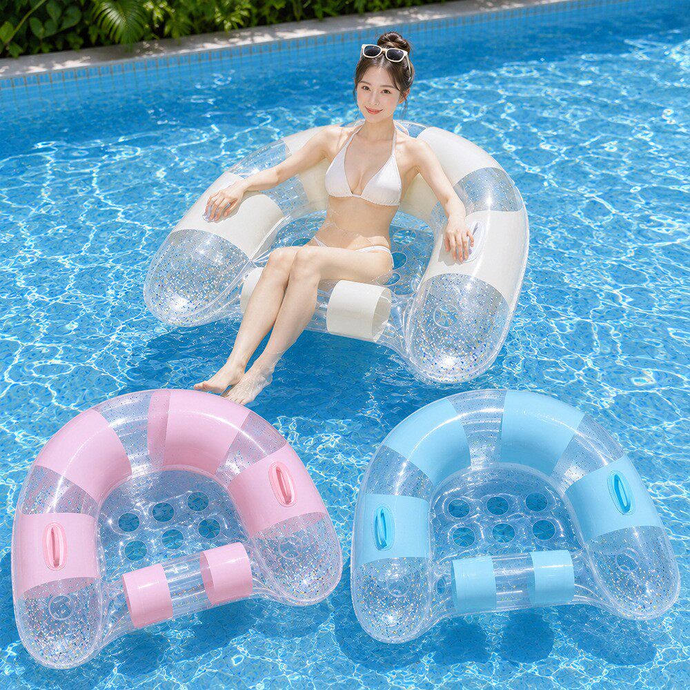 Opblaasbare zwemband voor volw - Pool Lounger Inflatable recensie en prijs