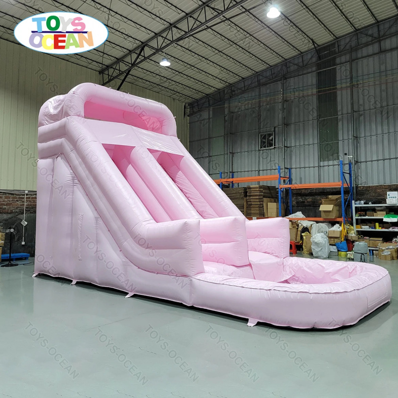 Commerciële roze opblaasbare w - Water Slide Inflatable recensie en prijs