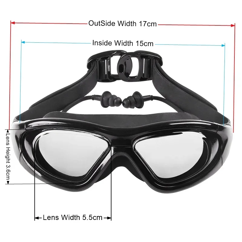 Bijziendheid Zwembril Met Anti - Swim Goggles Anti Fog Uv recensie en prijs