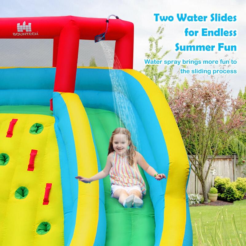 Opblaasbaar waterpark springka - Water Slide Inflatable recensie en prijs