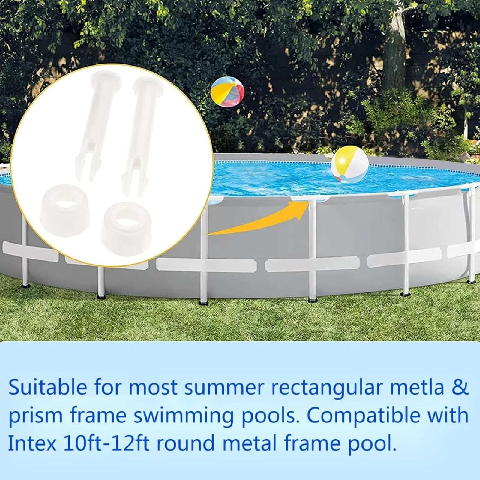 12 stuks kunststof zwembad gez - Pool Ladder Above Ground recensie en prijs