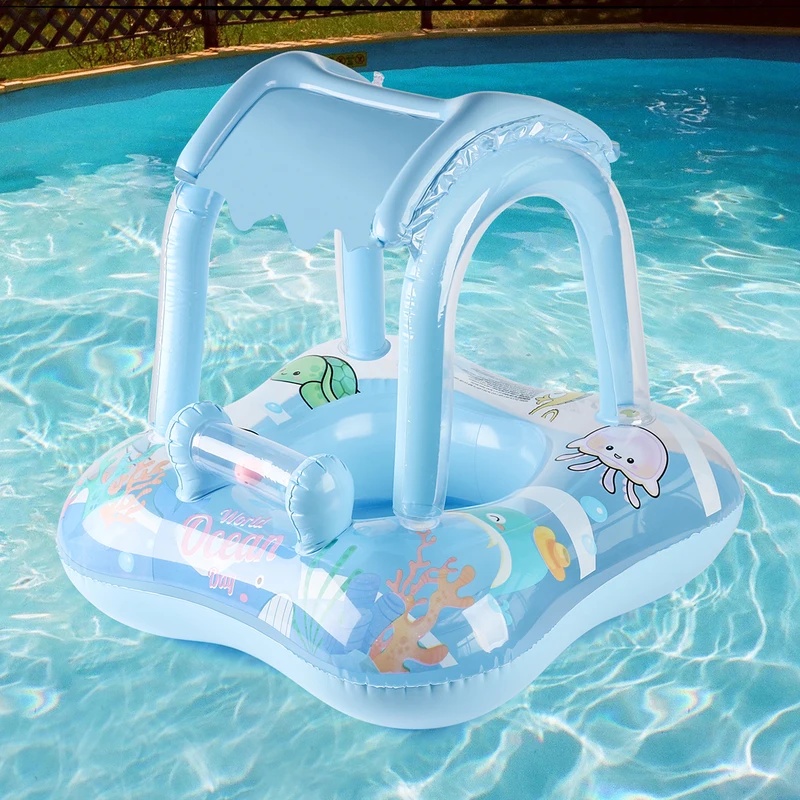Opblaasbare zwemband met zonne - Pool Lounger Inflatable recensie en prijs