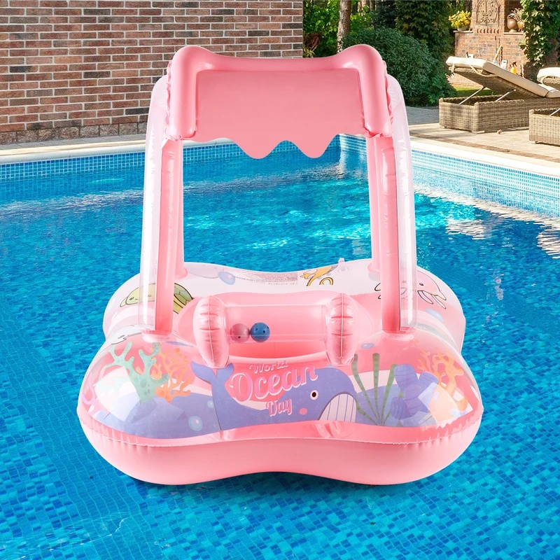 Opblaasbare zwemband met zonne - Pool Lounger Inflatable recensie en prijs