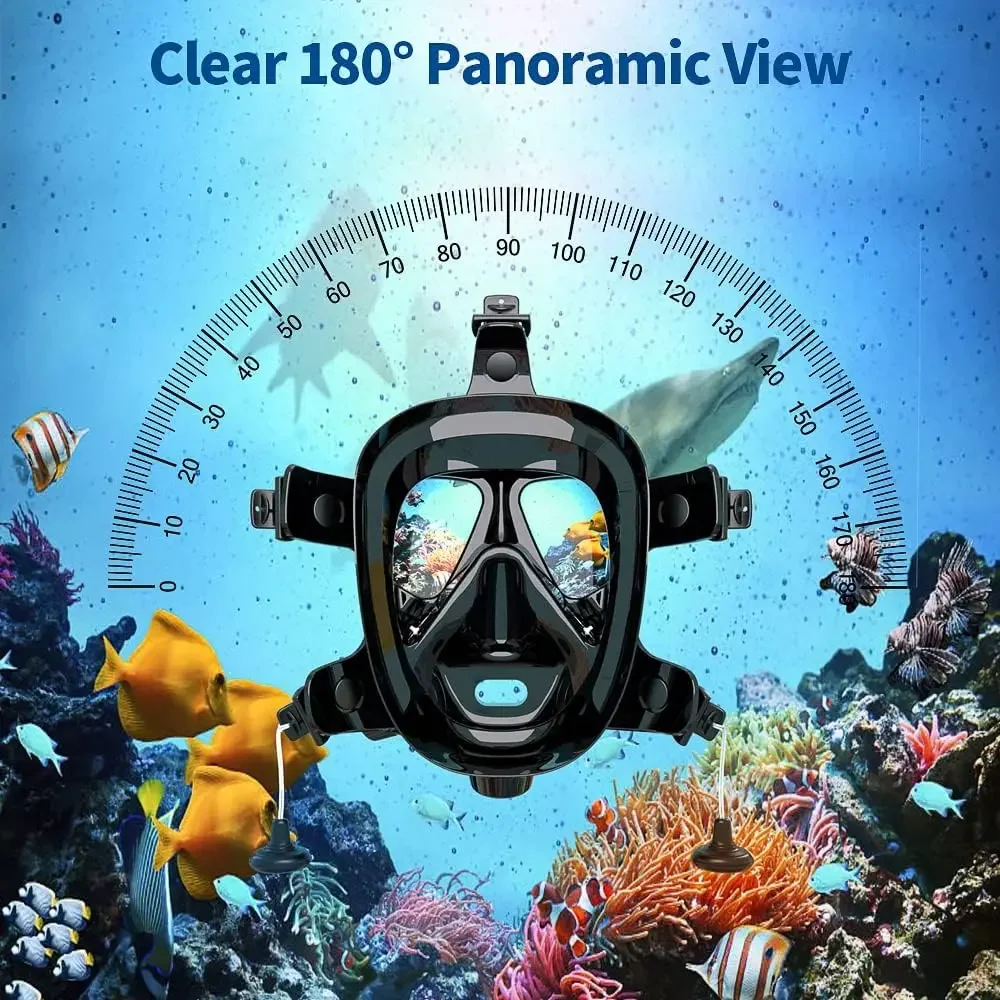 TRIMIX volgelaatsduikmasker me - Snorkel Mask Full Face recensie en prijs