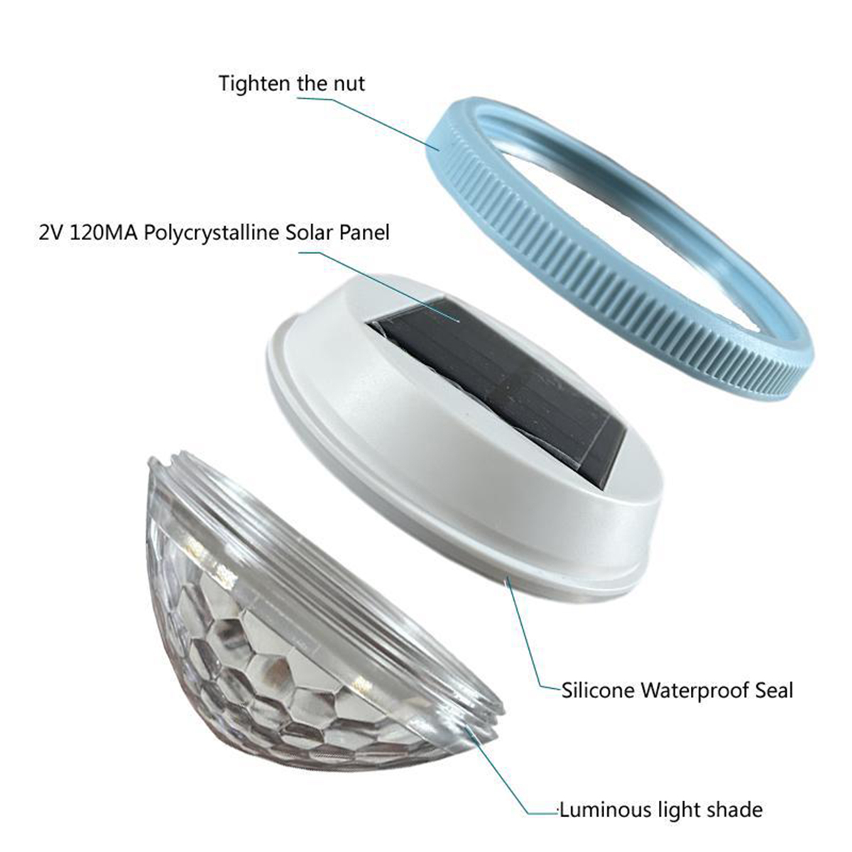 Drijvend zwembadlicht op zonne - Pool Light Solar Rechargeable recensie en prijs