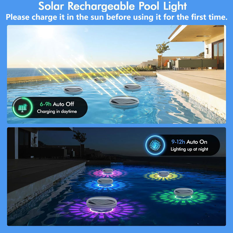 Zwembadverlichting, oplaadbaar - Pool Light Solar Rechargeable recensie en prijs