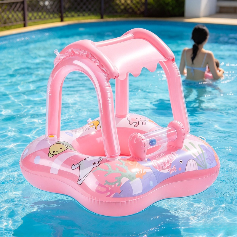 Opblaasbare zwemstoel met zonn - Pool Lounger Inflatable recensie en prijs