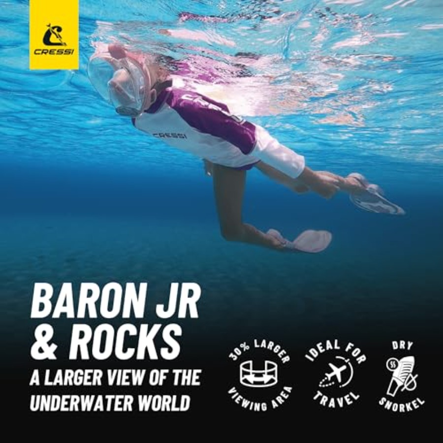Junior snorkelset voor kindere - Snorkel Mask Full Face recensie en prijs