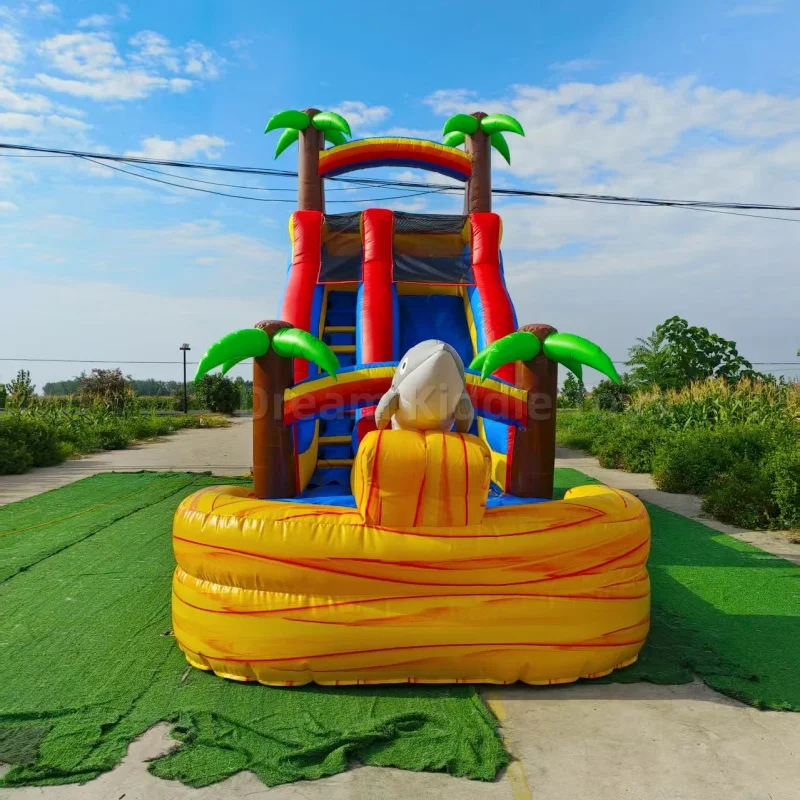 Duurzame PVC commerciële opbla - Water Slide Inflatable recensie en prijs
