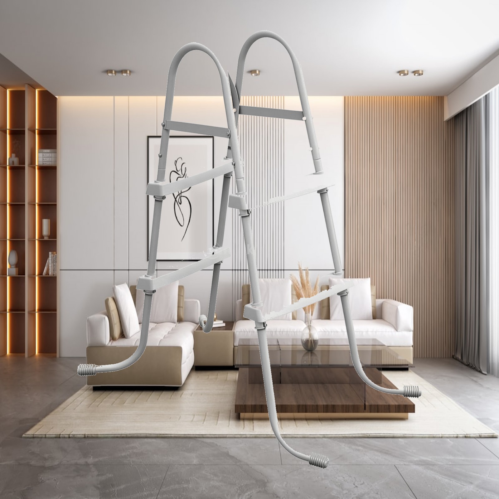 A-vormige zwembadtrap, stabiel - Pool Ladder Above Ground recensie en prijs